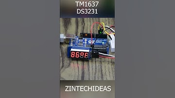 How to use TM1637 4 digits seven segment display with Arduino - tm1637 -DS3231 #diy #arduino