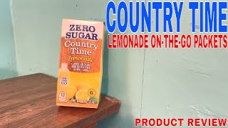 ✅  Country Time Lemonade On-the-Go Packets, 6-Count Boxes (Pack of 12) 🔴