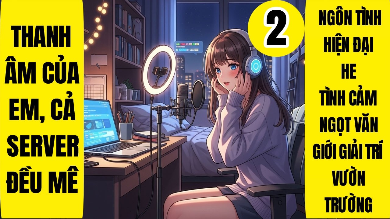 Tập 2: Thanh Âm Của Em, Cả Server Đều Mê, Ngôn Tình, Phát Sóng Trực Tiếp, Phật Hệ, Chủ Bá, Sa Điêu
