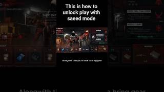 How to unlock Play with Saeed Mode in Delta Force Season 8