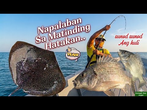 Napalaban sa Hatakan | Ganito pala kalakas Ang isdang ito.