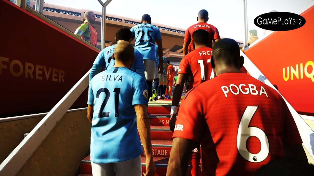 MANCHESTER CITY vs MANCHESTER UNITED - Full Match ...