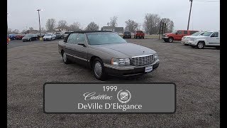 The Land Yacht of the 1990's - The 1999 Cadillac DeVille D'Elegance