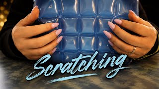 ASMR Scratching Random Things From My Swim Bag(No Talking)