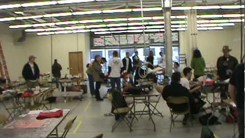 Sparkfun 2010 Autonomous Vehicle Competition Robot Crew Pits