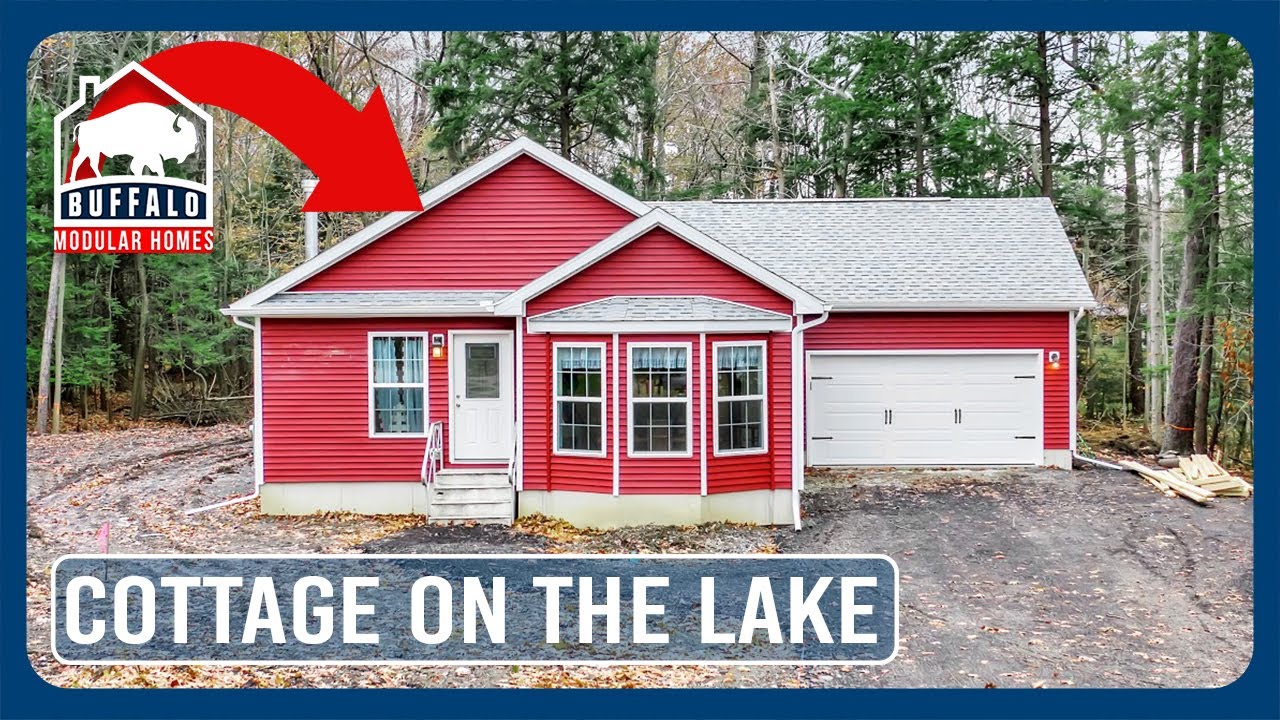 Modular Cottage On The Lake! Buffalo Modular Homes YouTube