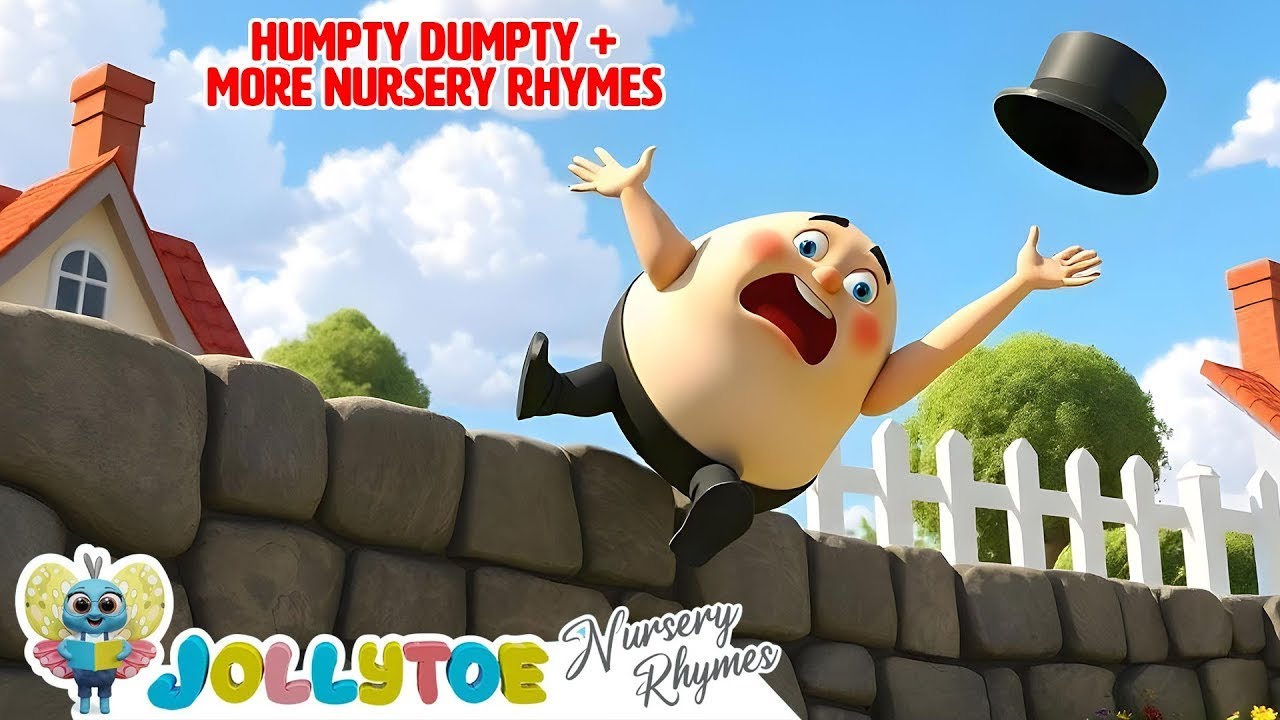 Humpty Dumpty Sat on a Wall | Nursery Rhymes for kids - YouTube