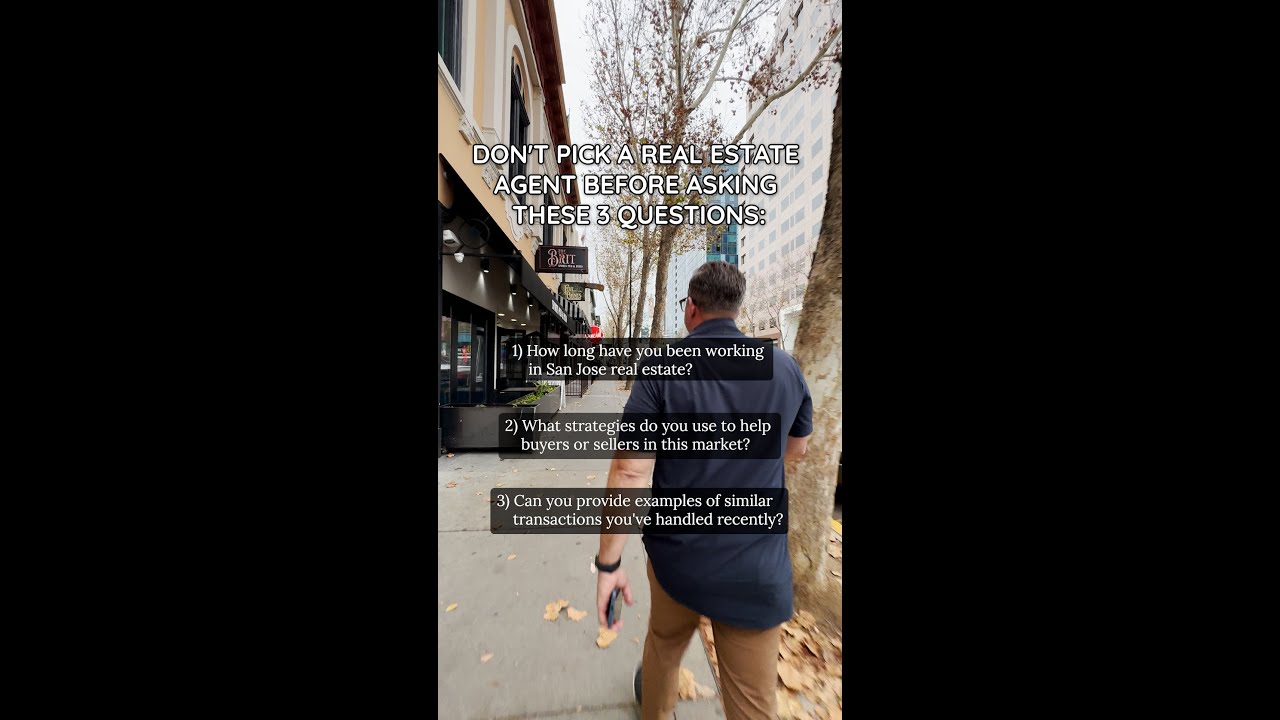 Three Questions To Ask Your Agent!