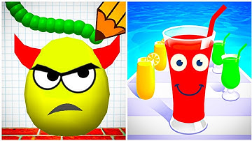 Draw To Smash | Juice Run - All Level Gameplay Android - New Apk Update #1