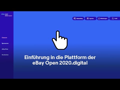eBay Open Deutschland 2020.digital – So funktioniert die Konferenzplattform