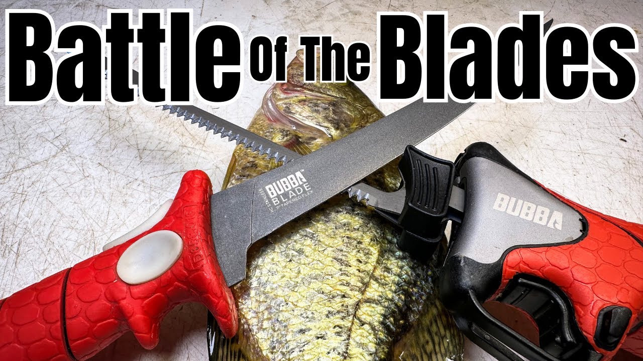 BUBBA BLADE FILET KNIFE VS DEXTER FILET KNIFE