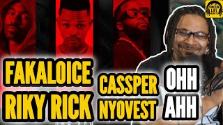 FAKALOICE x RIKY RIK x CASSPER NYOVEST - OHH AHH (LIVESTREAM REACTION)