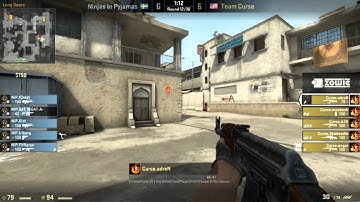 $90,000 CS: GO Tournament: NiP vs Curse on de_dust2 @ ESEA LAN 14