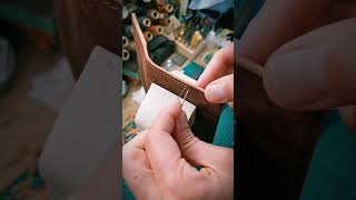 Saddle Stitching - From 2 angles to master the technique - Leathercraft