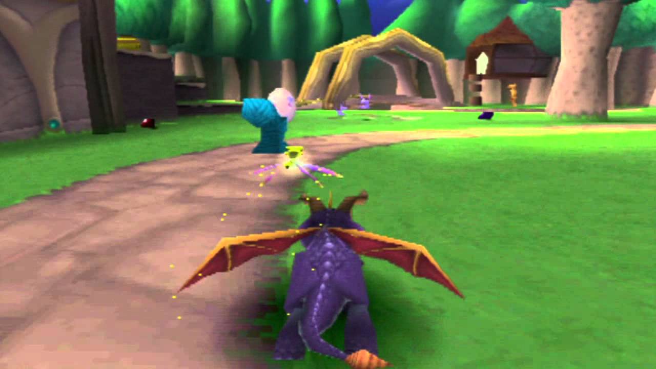 Spyro 3: Year of the Dragon (PS1) ✮ 9 ✮ Midday Gardens