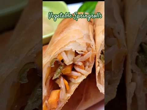 Crispy VEGETABLE SPRINGROLLS Lumpianggulay Lumpia 
