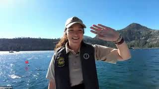 Live Dive at Emerald Bay State Park, Lake Tahoe