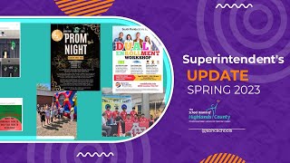 Superintendent's Update Spring 2023