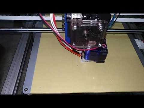 Hypercube 3d printer built from scratch