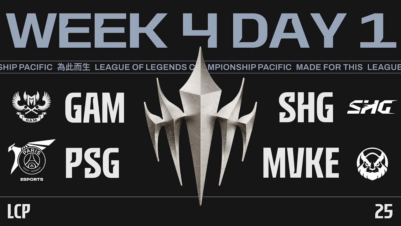 [EN] GAM vs SHG | PSG vs MVKE | 2025 LCP Season Finals Week 4 DAY 1 ...