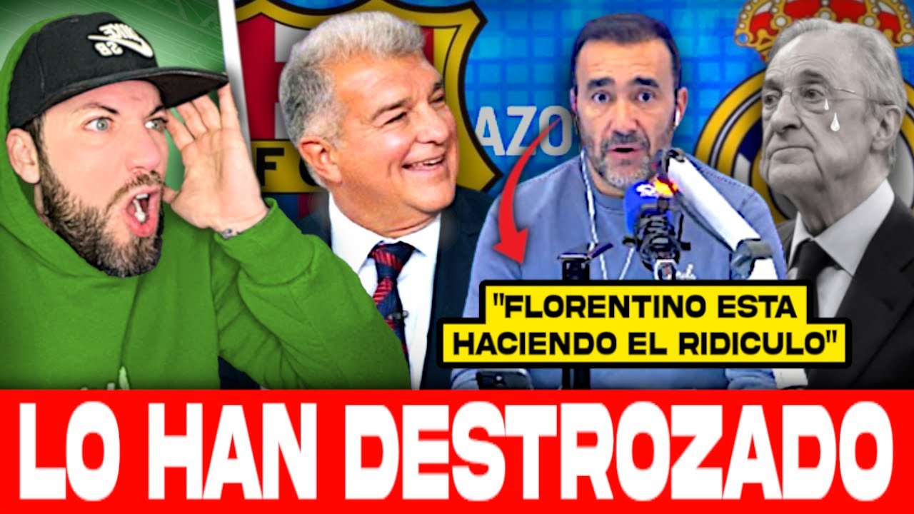 💥¡FLORENTINO PEREZ ATACA AL BARÇA y TERMINA HUMILLADO!