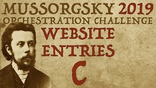 Mussorgsky Challenge Website Evaluations C