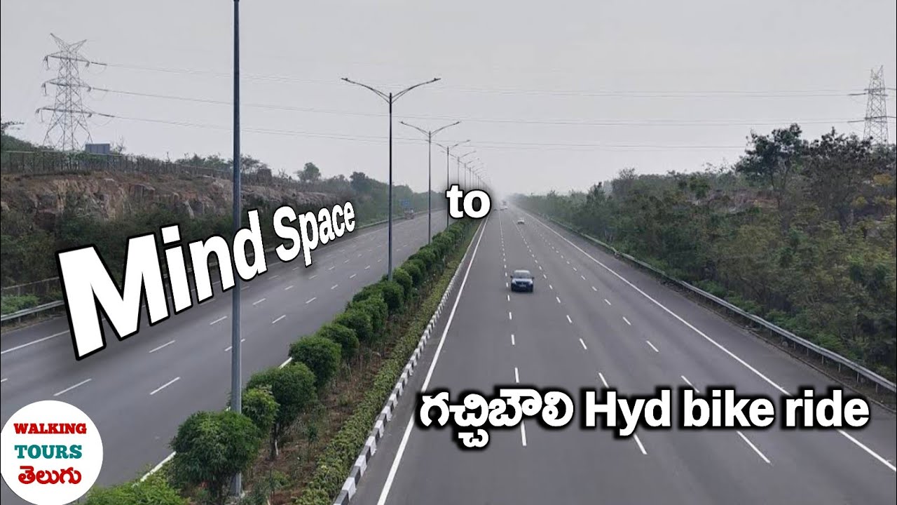 MIND SPACE TO GACHIBOWLI BIKE RIDE