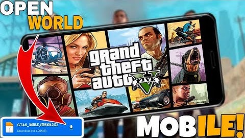 GTA 5 MOBILE ANDROID/IOS GAMEPLAY FAN MADE OPEN WORLD GAME  / TOP GTA 5 GAMEPLAY \ GTA 5 ANDROID