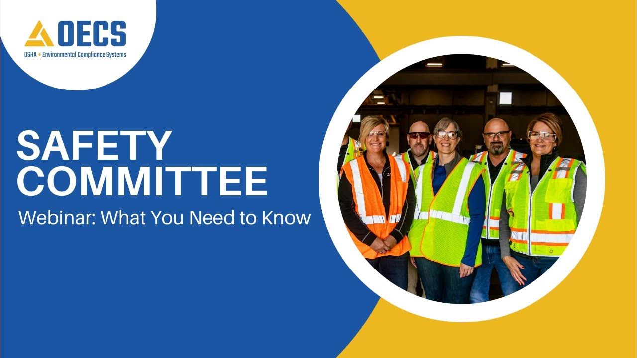 Safety Committees inar What You Need To Know YouTube