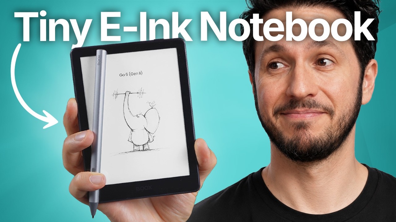 Tiny E-Ink Note-Taker, Weirdly Practical: Boox Go 6 Gen 2 REVIEW