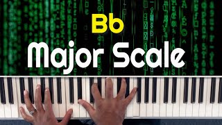 How to Play the Bb Major Scale on Piano (Easy Tutorial)