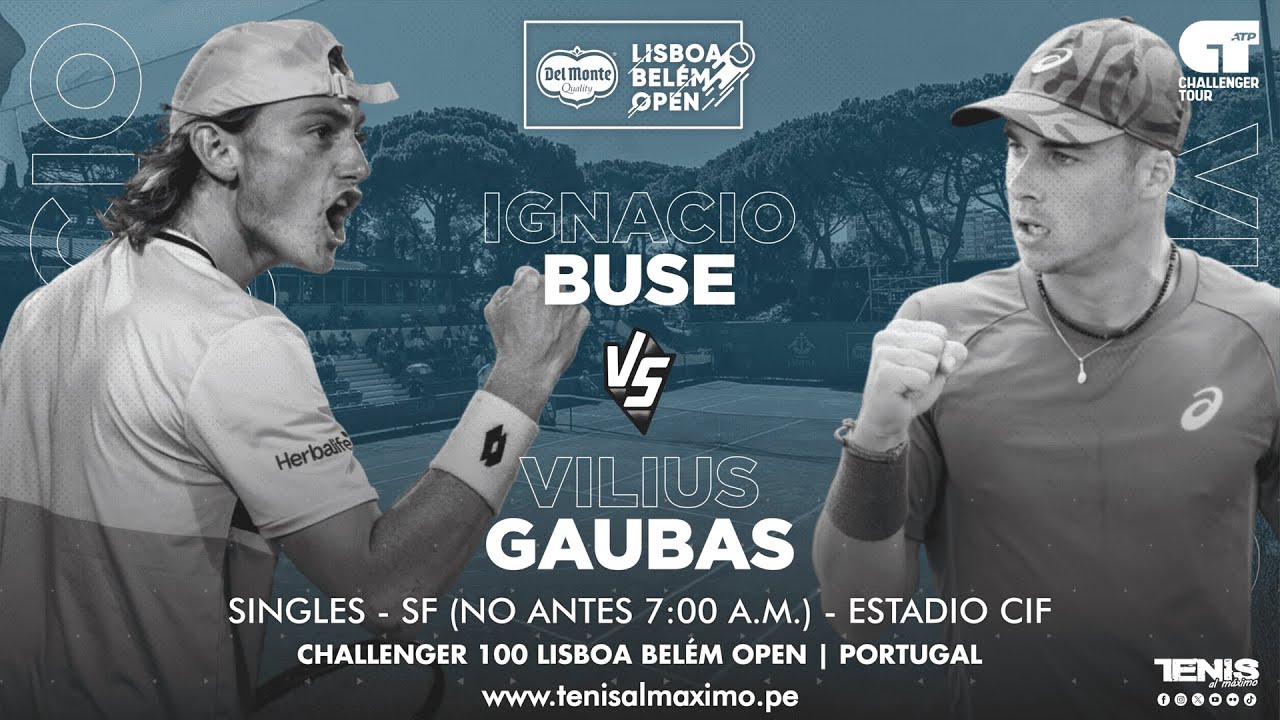 [SF]  Ignacio BUSE (PER)[4] vs Vilius GAUBAS (LTU)