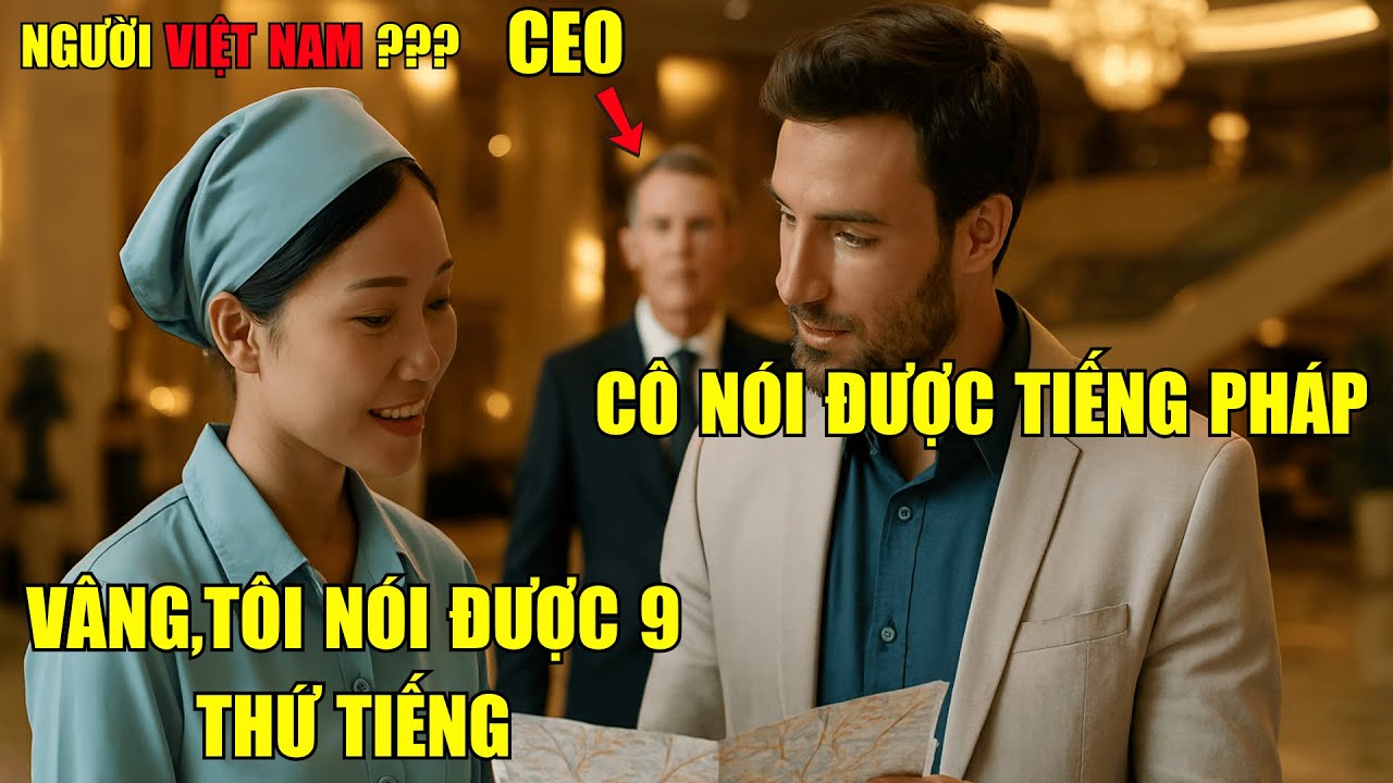 Cô lao công người Việt nói 9 thứ tiếng — phản ứng của CEO làm chấn động toàn công ty