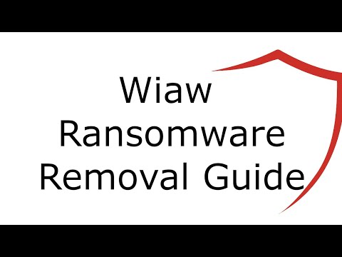 Wiaw File Virus Ransomware [.Wiaw ] Removal and Decrypt .Wiaw Files