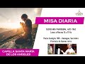 Misa de hoy - Jueves 15/6 - Capilla Santa María de los Ángeles