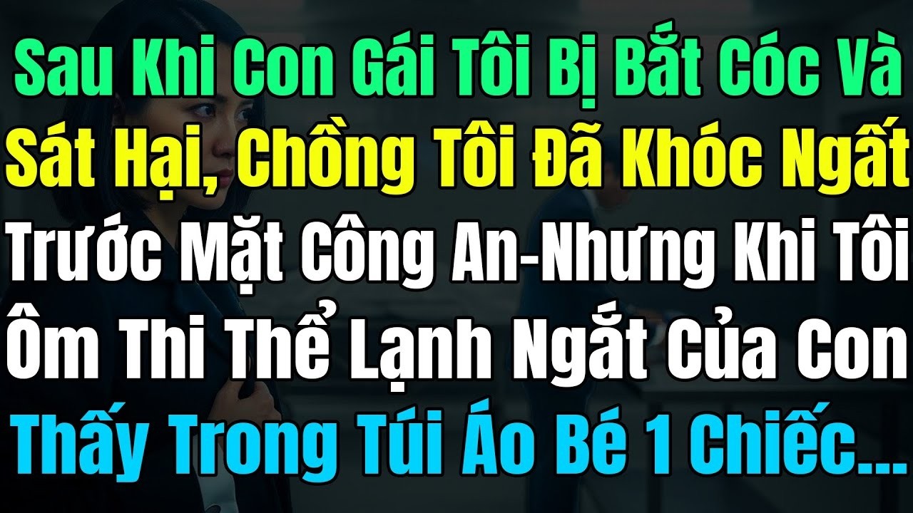 Sau Khi Con Gái Bị BắtCóc Và Xát Hại, Chồng Tôi Khóc Ngất Ở Đồn Công An, Nhưng Túi Áo Bé 1Chiếc Khuy