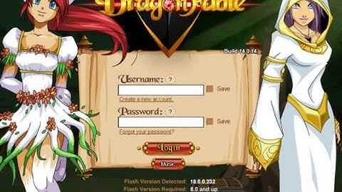 Dragonfable soundtrack - Title screen