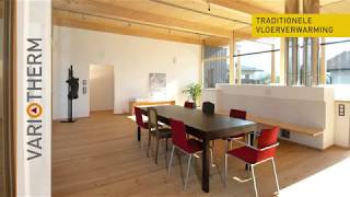 Traditionele Vloerverwarming Technea Variotherm