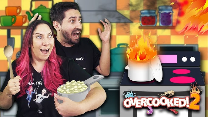 Overcooked: Jogando com a Namorada! Masterchef Apocalíptico 