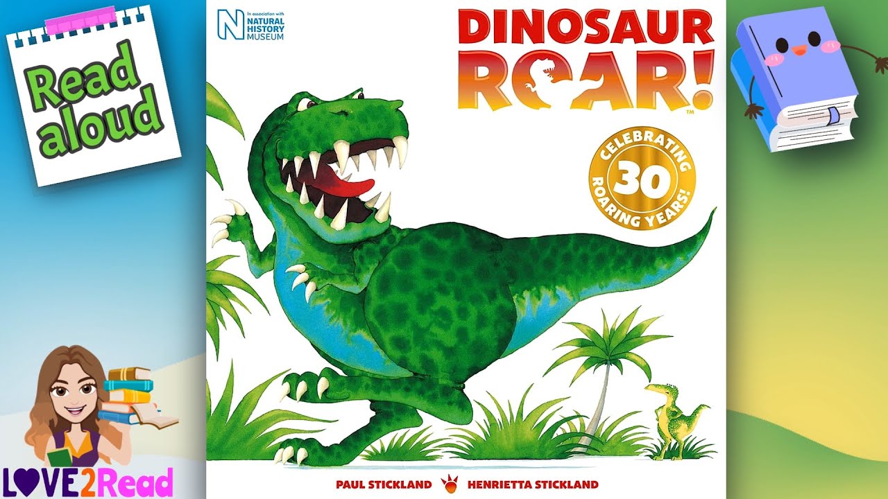DINOSAUR ROAR by Paul and Henrietta Stickland 🦖 Read Aloud 