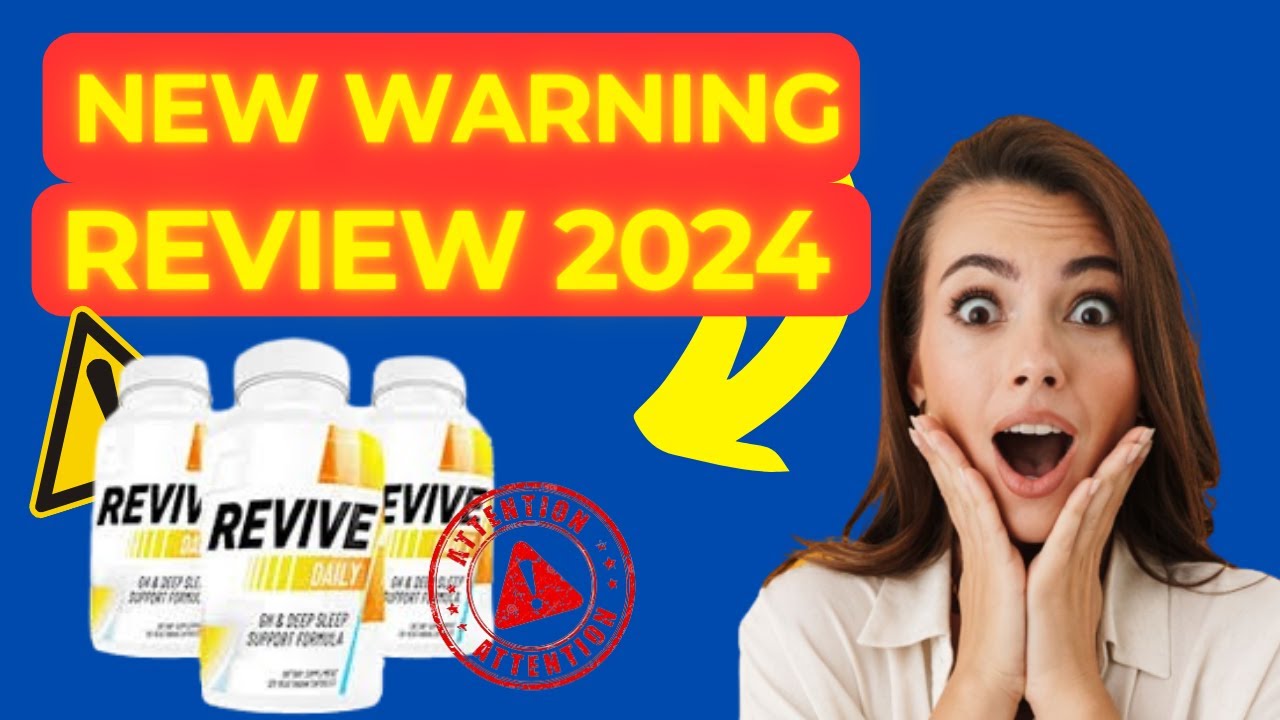 REVIVE DAILY  - Revive Daily  Reviews ⚠️[ NEW WARNING 2024!! ]⚠️ Revive Daily Supplement Review