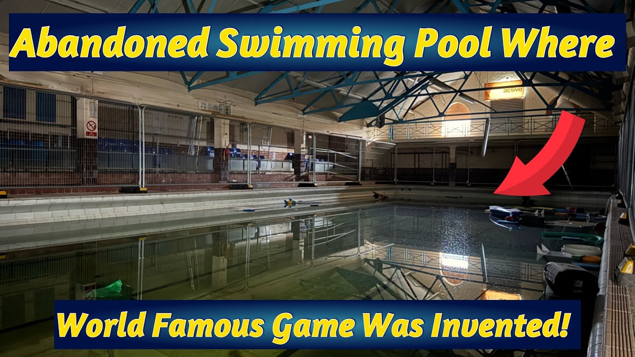 Exploring The Abandoned Eastney Swimming Pool In Southsea Where A World Famous Game Was Invented! 