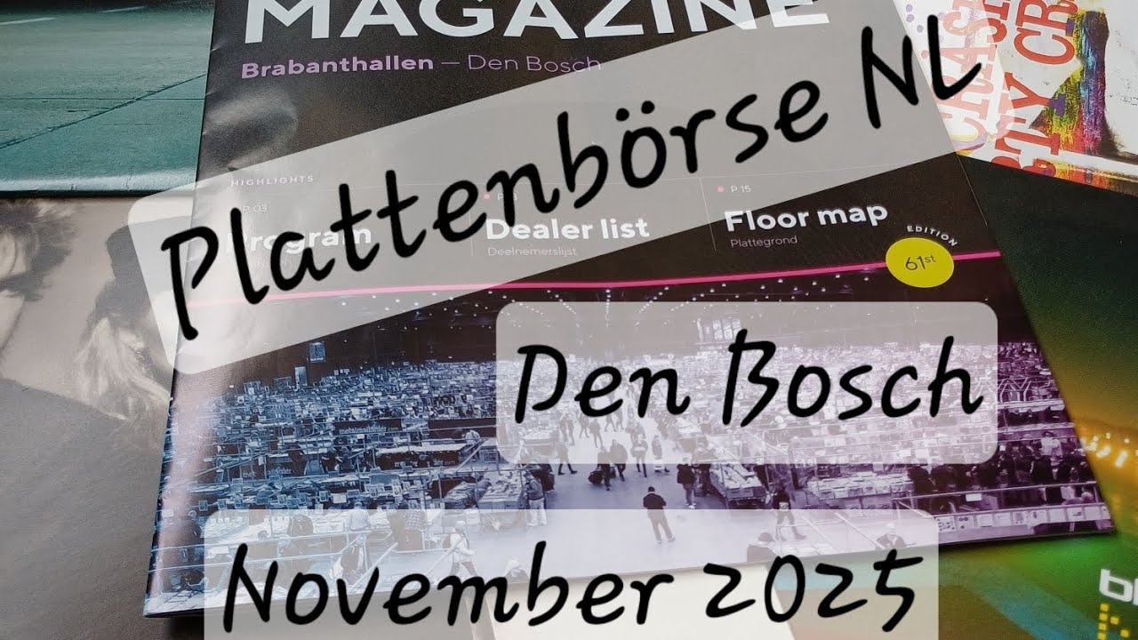 (127) Plattenbörse NL Mega Record Fair Den Bosch Nov. 2025 