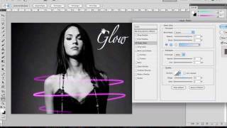How to create Multi-Colored Glow Lines | Photoshop Tutorial (HD)