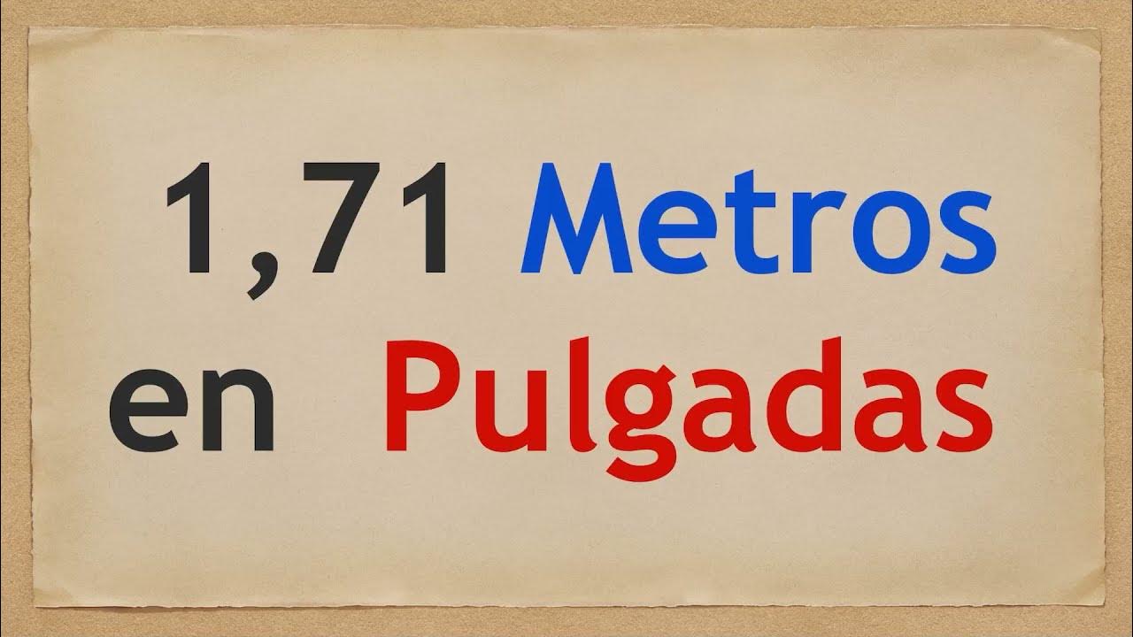 Cuantos centímetros es 1 pulgada