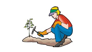 garden-verb ASL