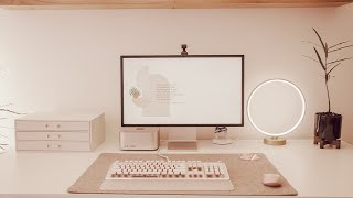 My Aesthetic Office Notion Tour How to Declutter Your Life to BOOST Productivity