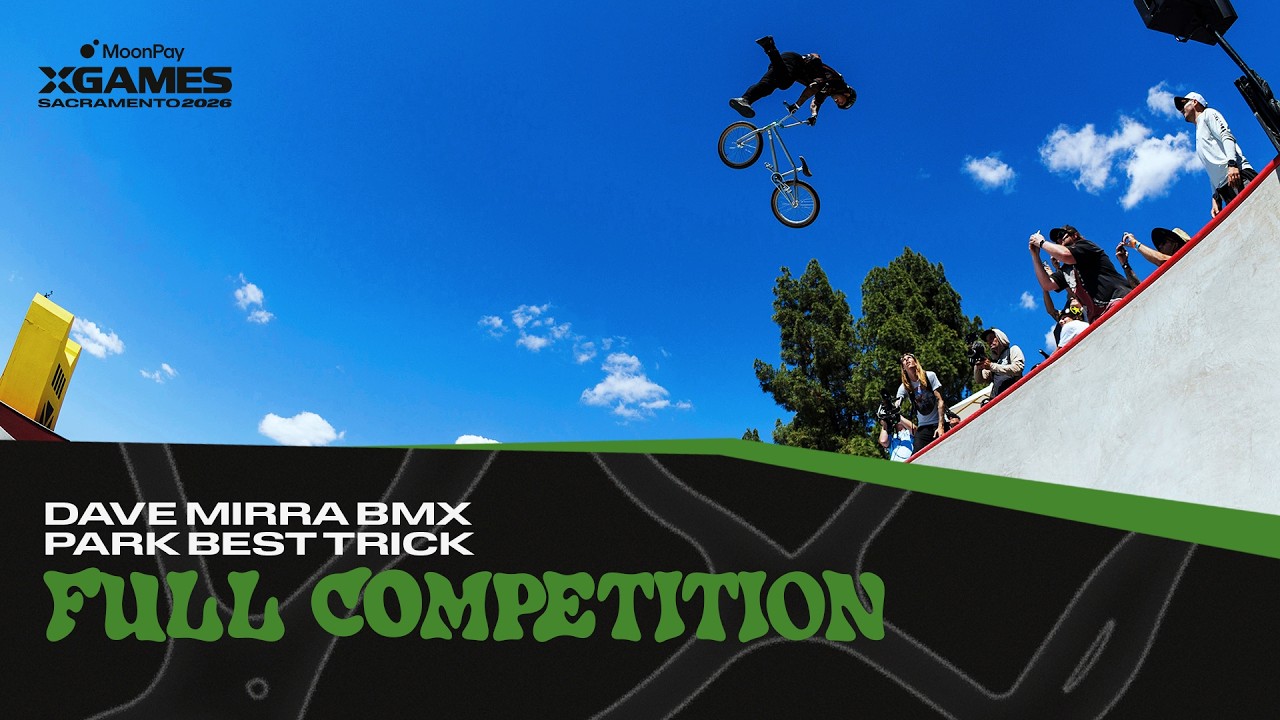 Dave Mirra BMX Park Best Trick: FULL COMPETITION | MoonPay X Games