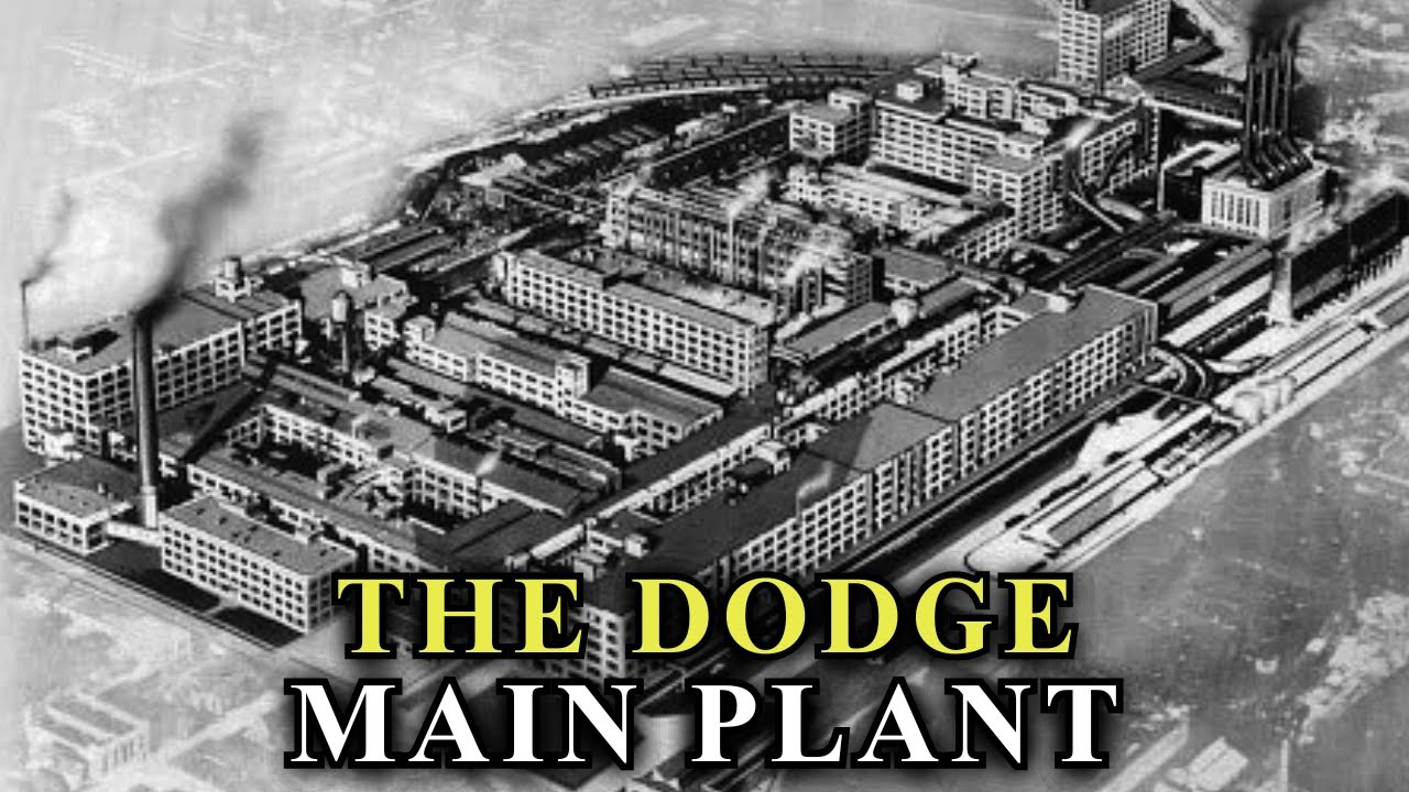 The Dark Story Behind America's Largest Demolished Factory: Dodge Main Plant
