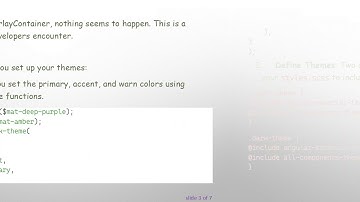 How to Fix Angular Material Theming Issues with OverlayContainer